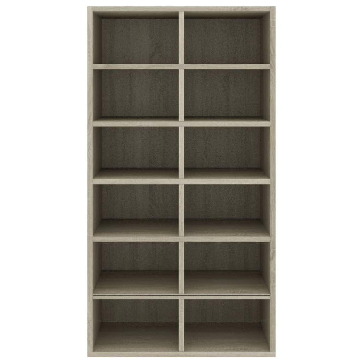 VIDAXL Etagere a chaussures Chene sonoma 54x34x100,5 cm