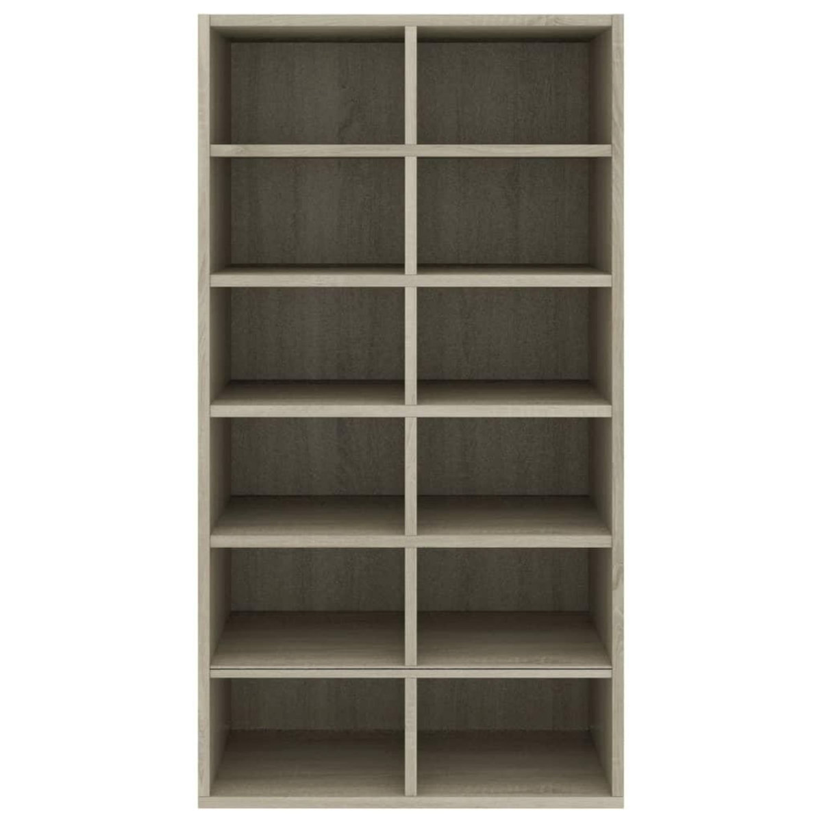 VIDAXL Etagere a chaussures Chene sonoma 54x34x100,5 cm
