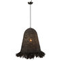 Voir la diapositive 2 : Paris Prix Lampe Suspension Design  Ozie  50cm Noir