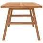 Voir la diapositive 4 : VIDAXL Table basse 100x50x45 cm bois massif d acacia