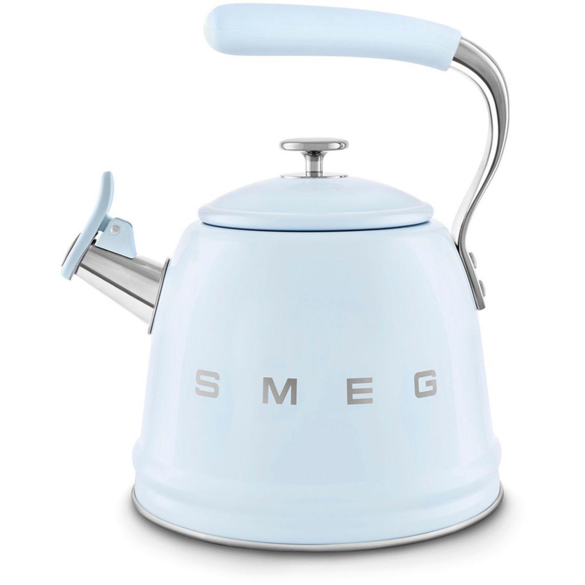 SMEG Bouilloire sifflante 2.3l bleu pastel
