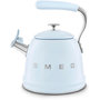 Voir la diapositive 1 : SMEG Bouilloire Sifflante 2.3L Bleu Pastel