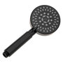 Voir la diapositive 2 : FIVE Pommeau de Douche Flexible  5 Fonctions  23cm Noir
