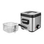 Voir la diapositive 2 : SENCO Friteuse - SENCOR - SFR 6200SS - 900 W - 1,5 L - Noir / Acier inoxydable