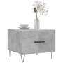Voir la diapositive 3 : VIDAXL Table basse gris beton 50x50x40 cm bois d'ingenierie
