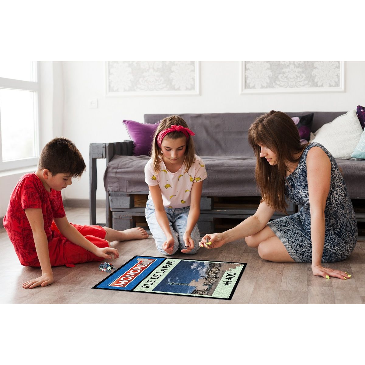  WINNING MOVES Puzzle 1000 pièces Monopoly Rue de la Paix