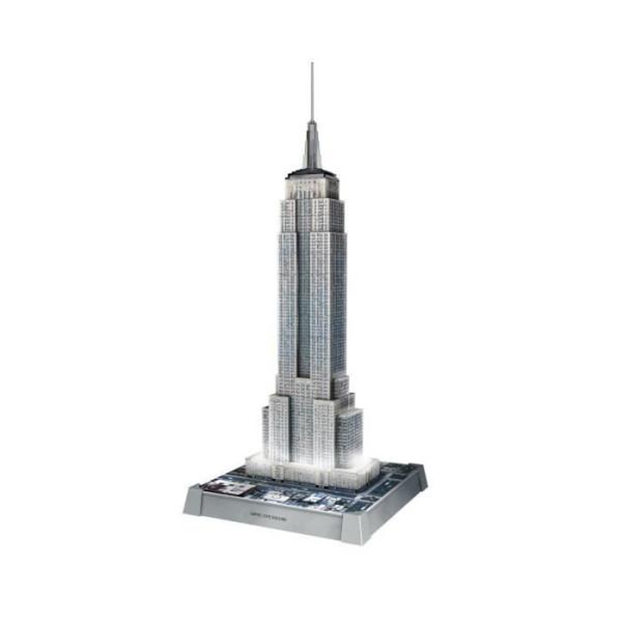 Voir la diapositive 4 : RAVENSBURGER Puzzle 3d iconics - empire state building illuminé