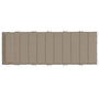 Voir la diapositive 5 : VIDAXL Coussin de chaise longue taupe 180x60x3 cm tissu oxford