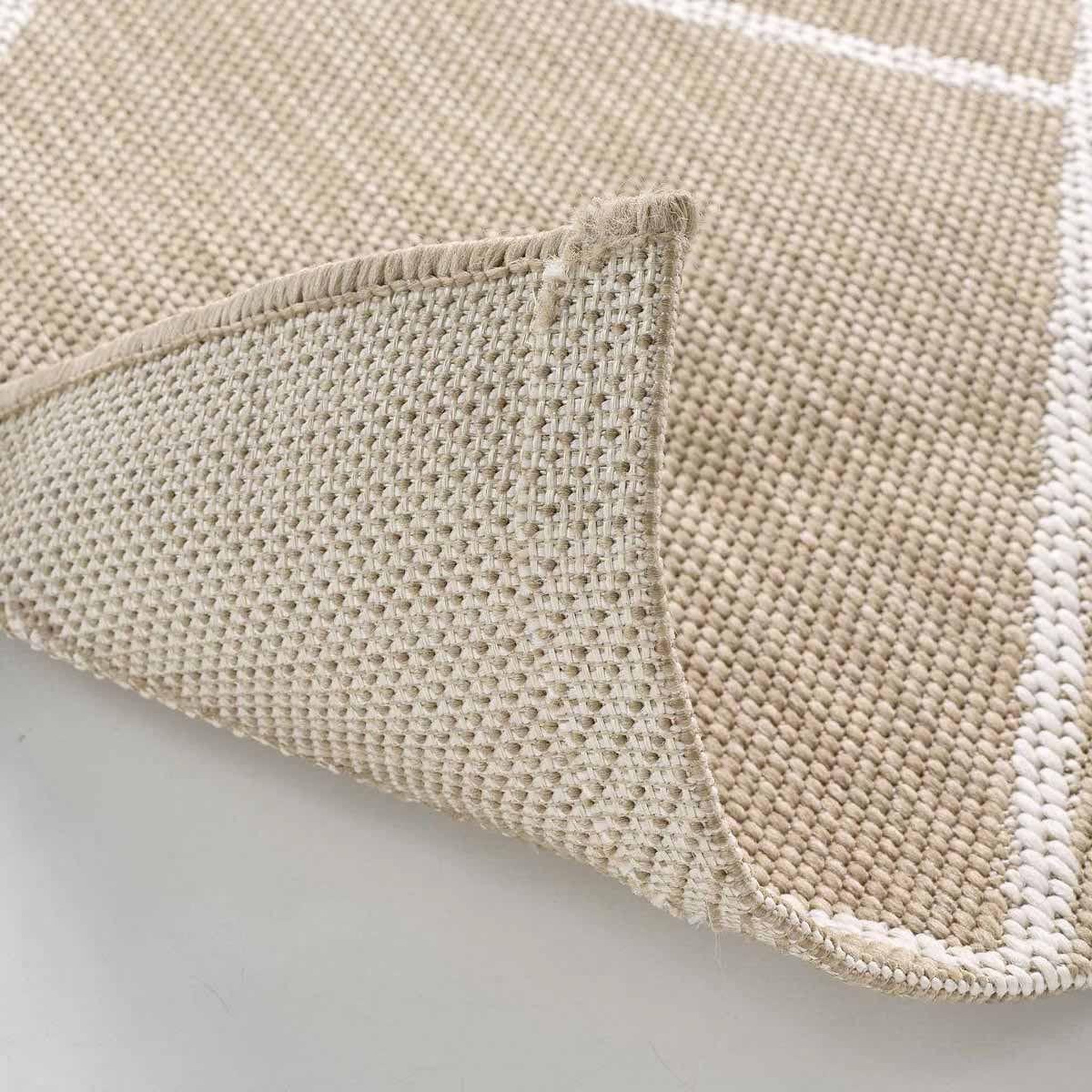 Voir la diapositive 3 : Douceur d'Intérieur Tapis déco  damira  80x150cm naturel