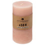 Voir la diapositive 2 : COMPTOIR DE LA BOUGIE Bougie Cylindrique  Rustic  14cm Rose Clair