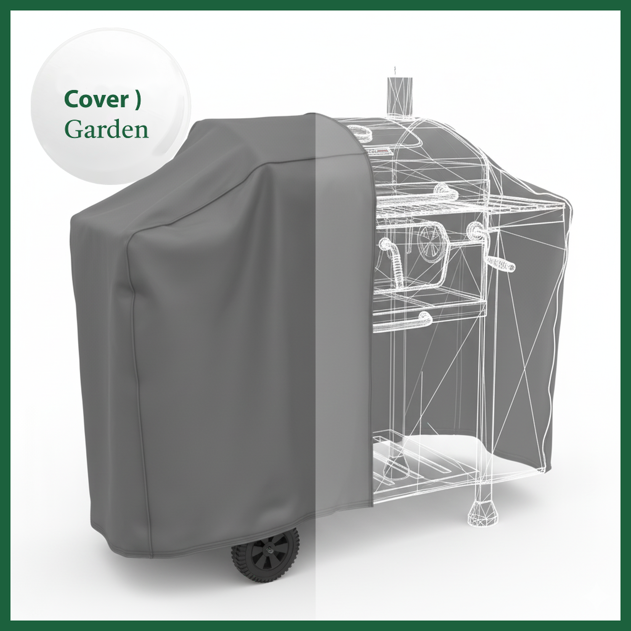 Voir la diapositive 4 : Jardiline Housse cover garden barbecue