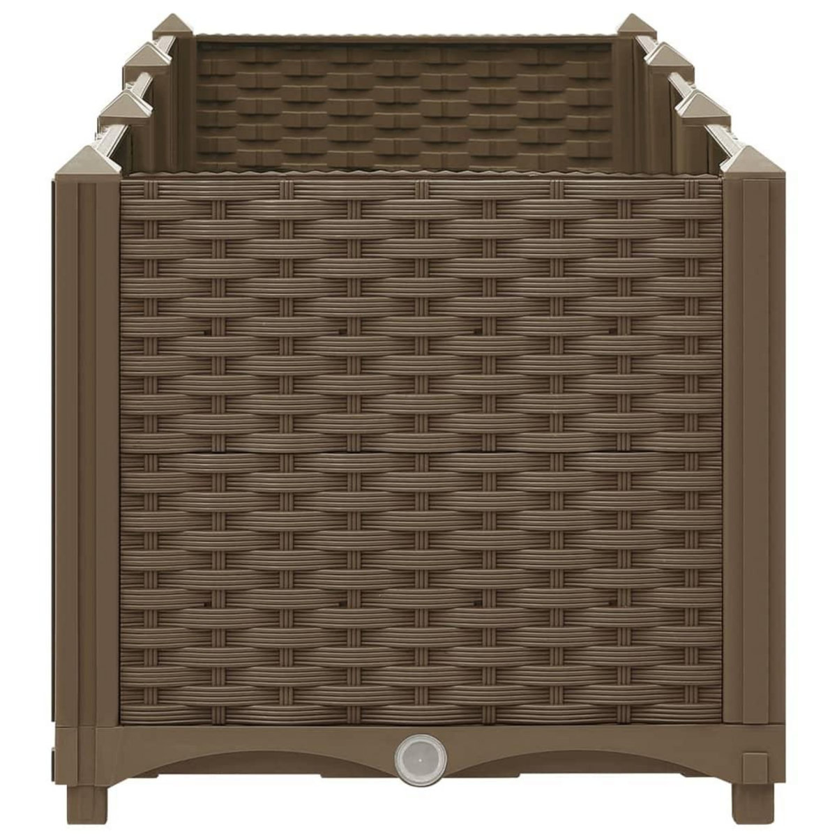 VIDAXL Lit sureleve 120x40x38 cm Polypropylene