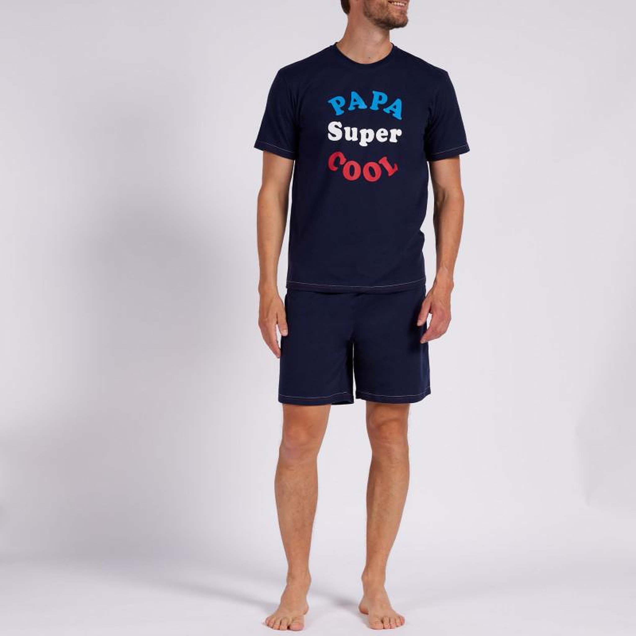 Voir la diapositive 3 : OZABI Pyjama Court COTON