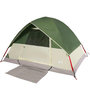Voir la diapositive 4 : VIDAXL Tente de camping a dome 2 personne vert impermeable