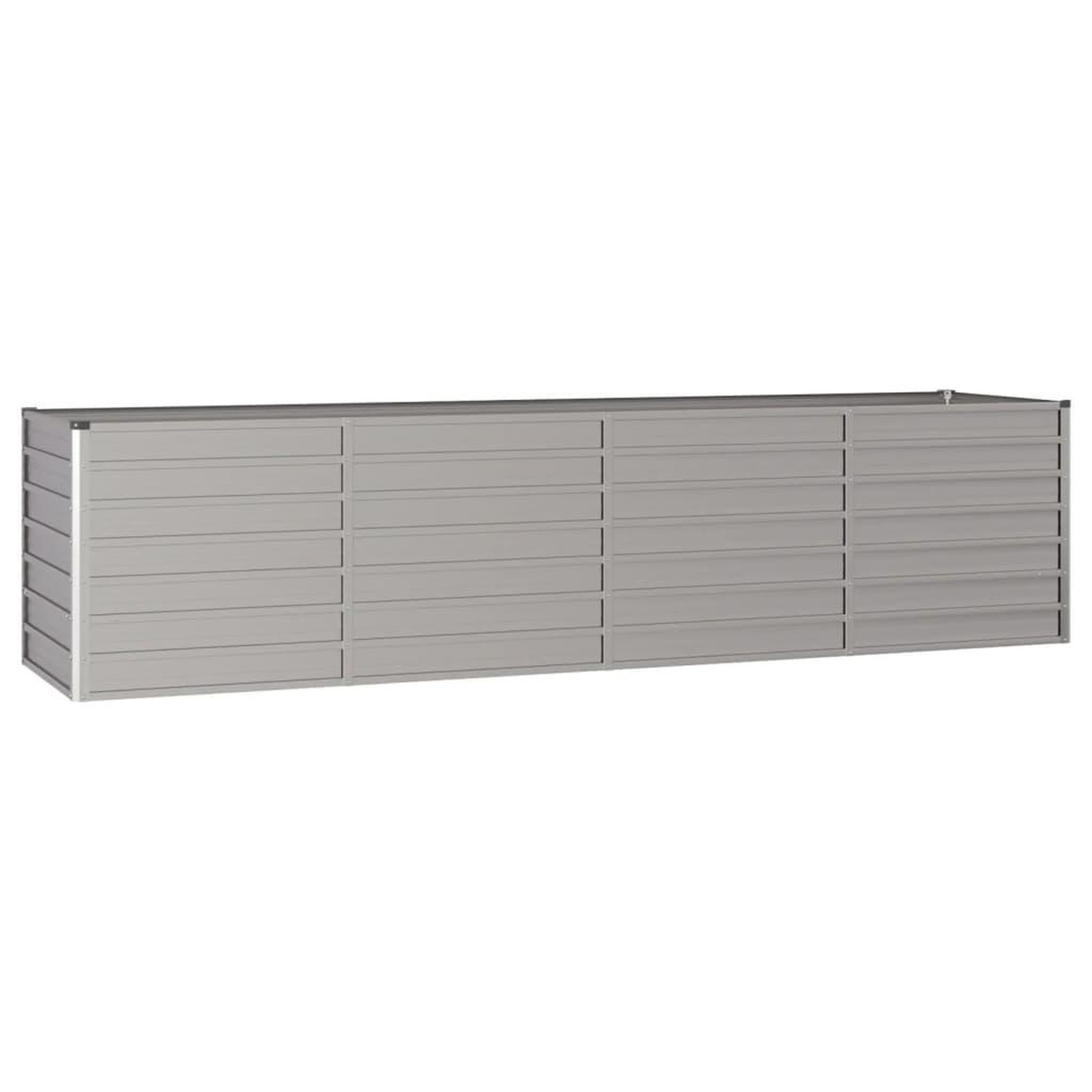Voir la diapositive 3 : VIDAXL Lit sureleve de jardin rouille 320x80x77 cm acier corten