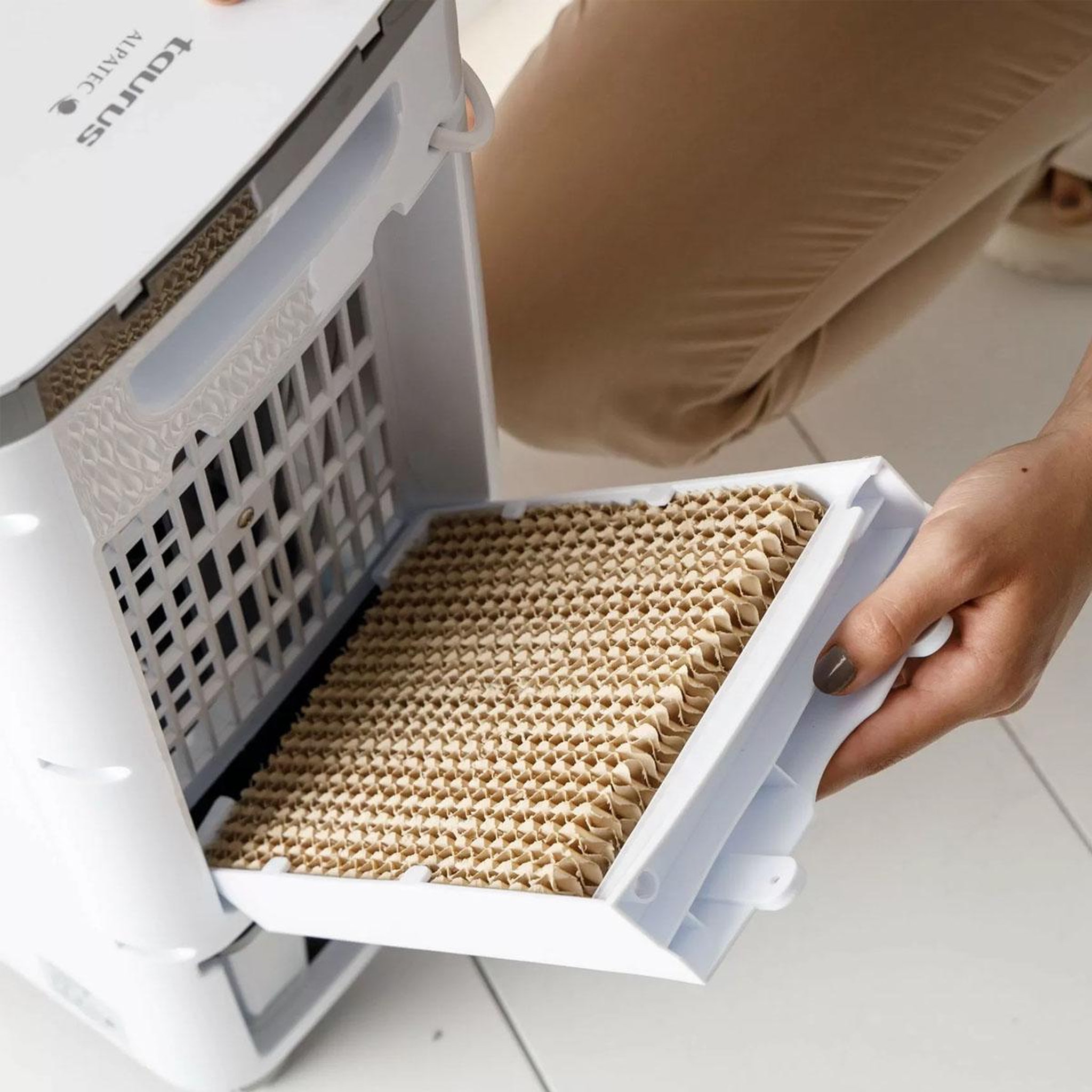 Voir la diapositive 4 : Taurus Alpatec Rafraîchisseur d'air 3en1 80w blanc - R403