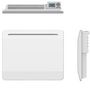 Voir la diapositive 2 : KALIA Radiateur électrique à inertie céramique 1000w blanc - bat-ht10pmg