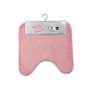 Voir la diapositive 2 : Paris Prix Tapis Contour WC  Vitamine II  45x45cm Rose