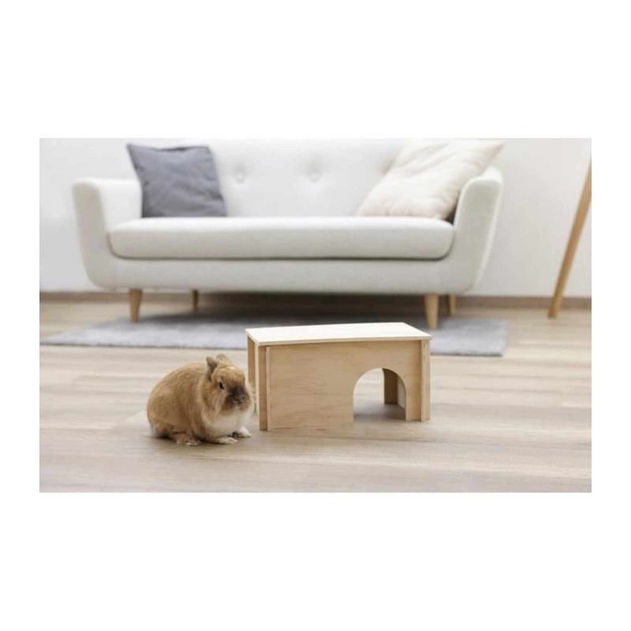 Voir la diapositive 2 : KERBL Maison pour rongeur - KERBL - 81829 - 38 x 23 x 19 cm