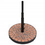Voir la diapositive 3 : VIDAXL Base de parasol terre cuite rond 12 kg