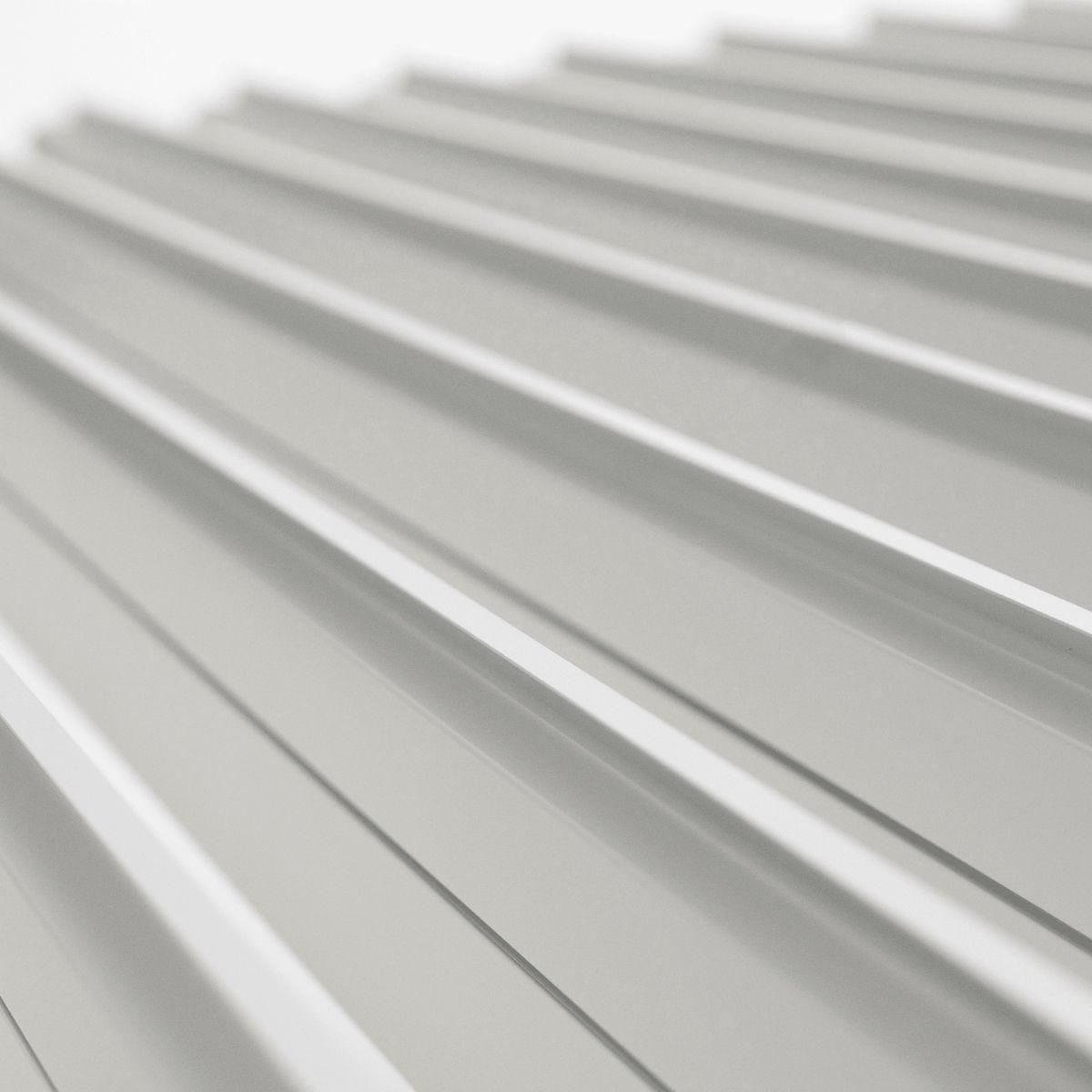 OMBREA Pergola Bioclimatique adossée (2pieds) 3x3,6m blanc OMBREA®