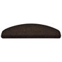 Voir la diapositive 3 : VIDAXL Tapis d'escalier autocollant 30 pcs marron 65x21x4 cm