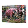 Voir la diapositive 3 : EDUCA Puzzle - EDUCA - Éléphant Fleuri - 1000 pieces - 48x68 cm - Pour adultes - Animaux