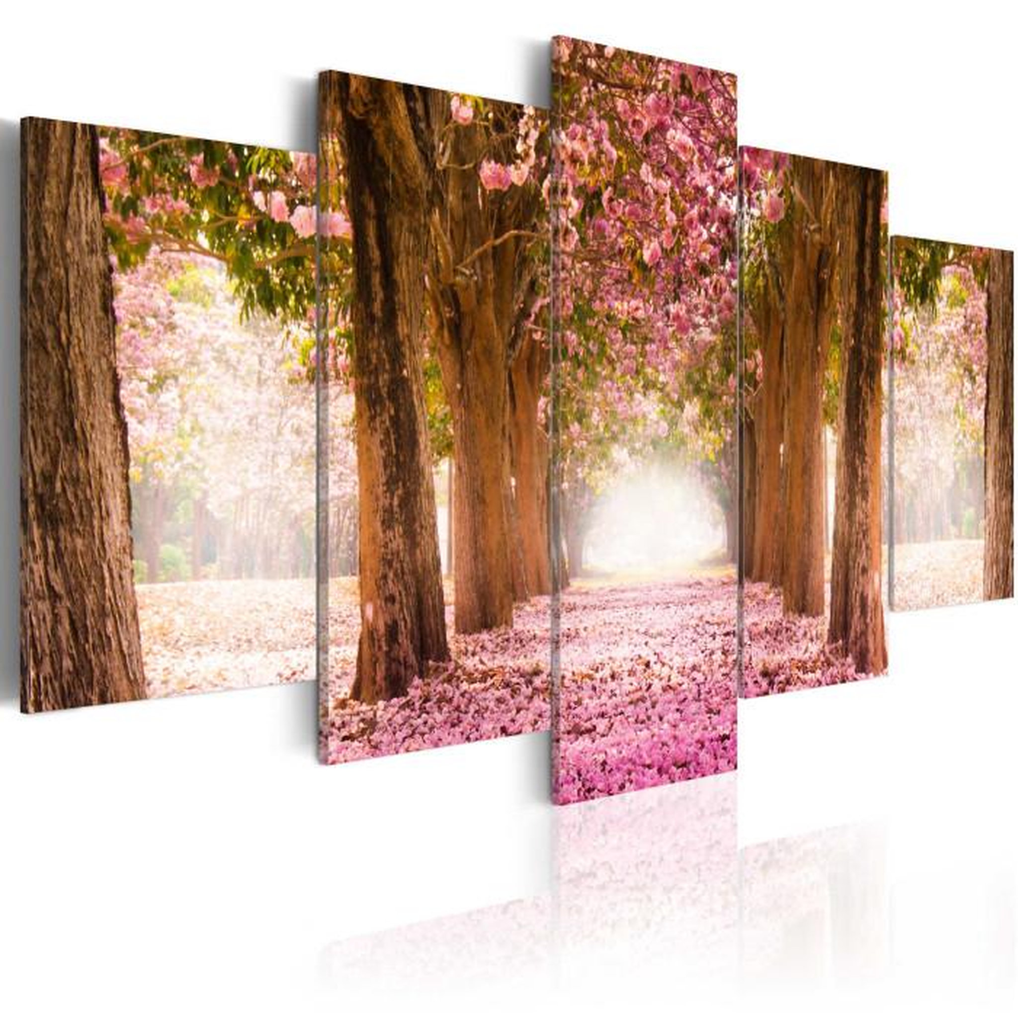 Paris Prix Tableau Imprimé  Pink Alley. Coloris disponibles : Multicolore