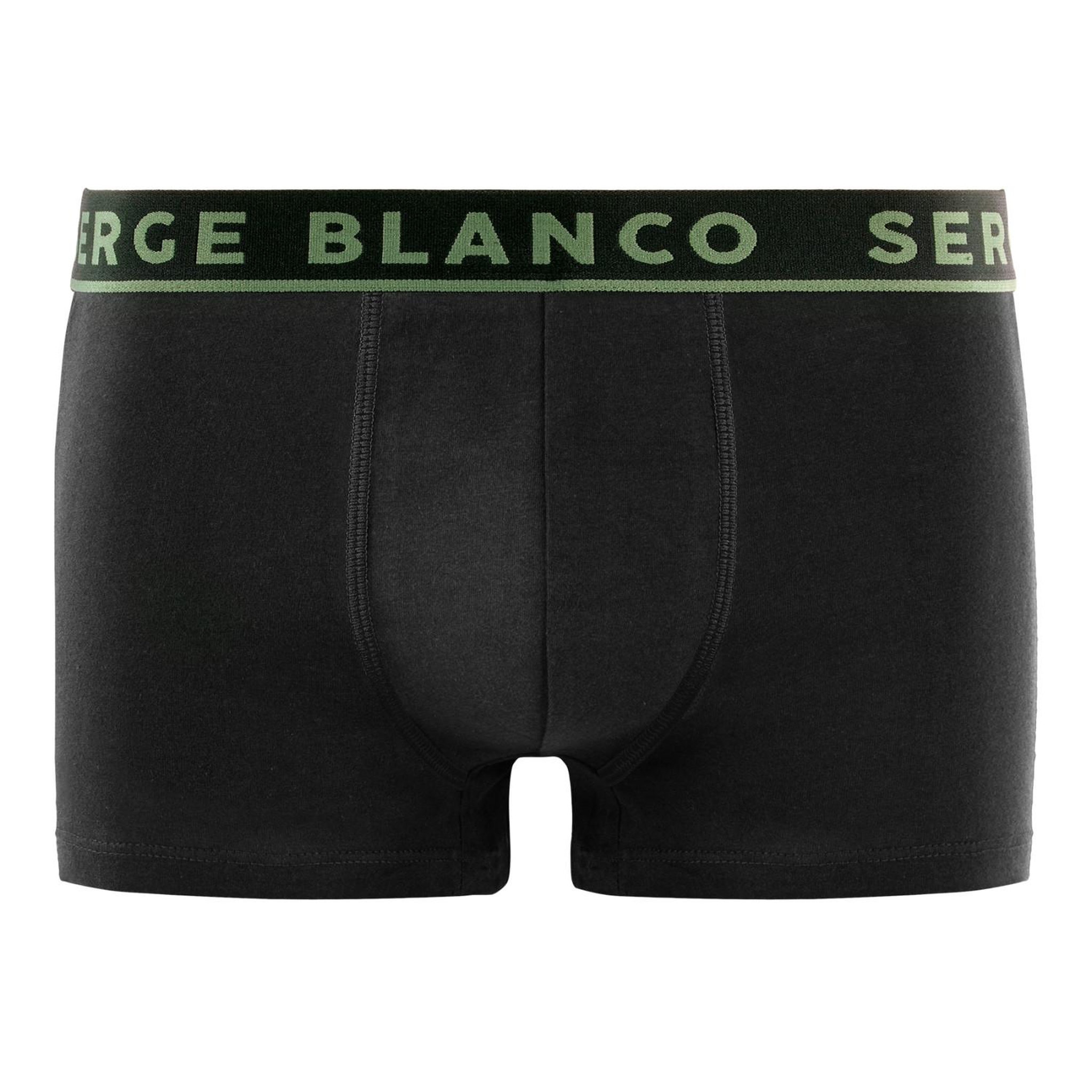 Voir la diapositive 3 : SERGE BLANCO Lot de 6 boxers homme en coton Casual