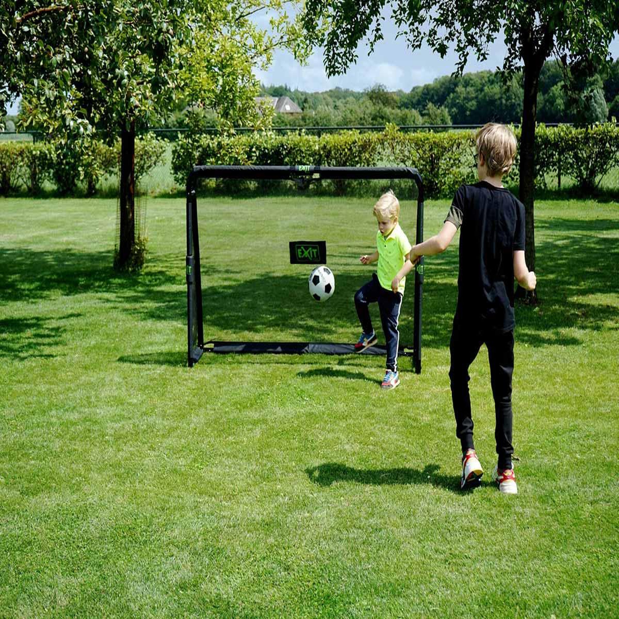 Voir la diapositive 6 : EXIT TOYS But de football en acier maestro 1,80 x 1,20 cm - exit toys