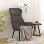 Voir la diapositive 1 : VIDAXL Chaise de relaxation Gris fonce Tissu