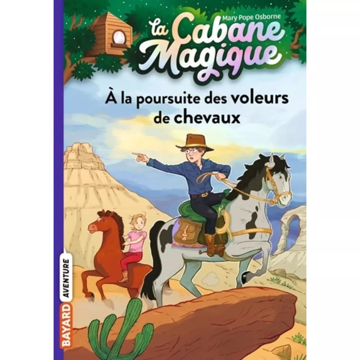  LA CABANE MAGIQUE TOME 13 : A LA POURSUITE DES VOLEURS DE CHEVAUX, Osborne Mary Pope