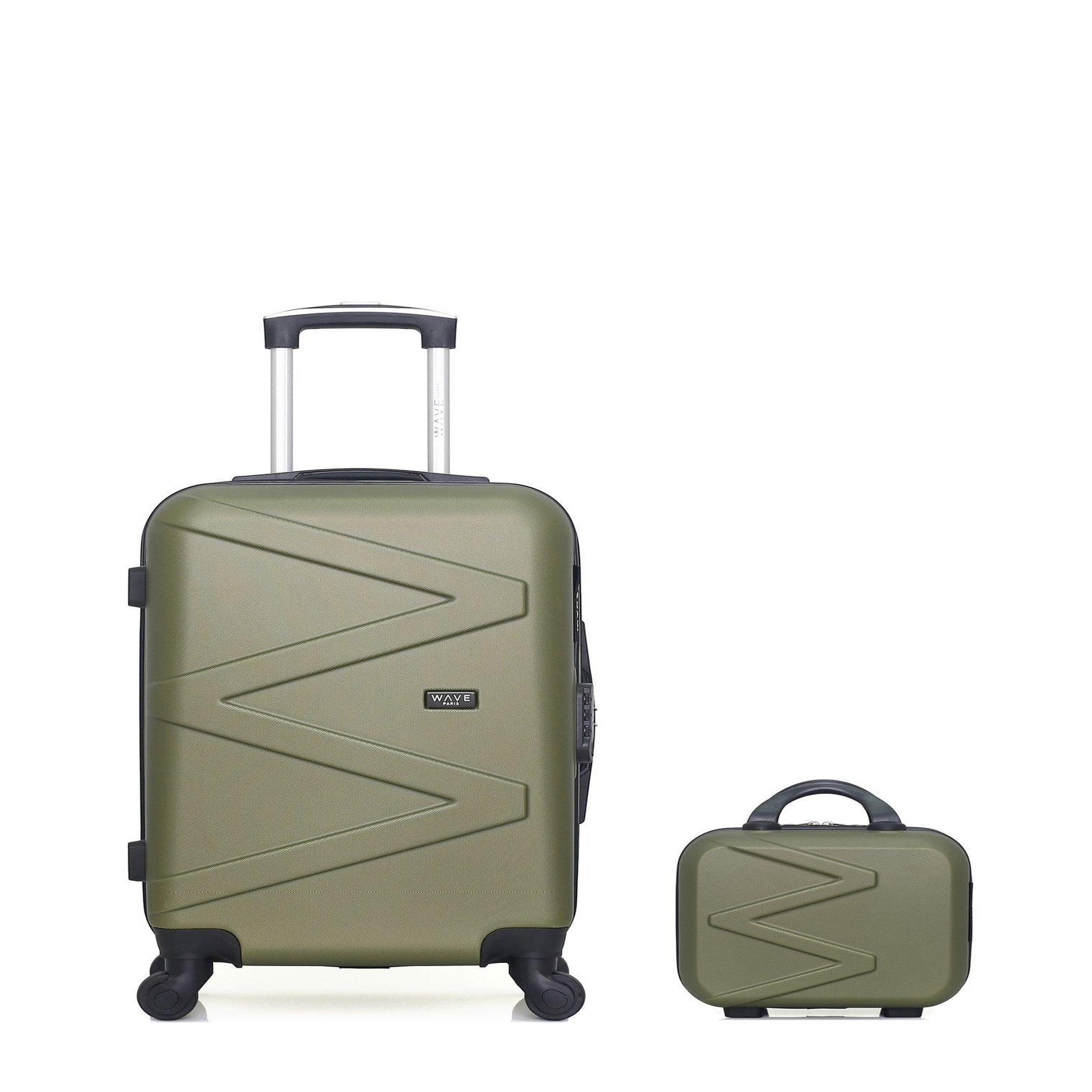 WAVE PARIS WAVE PARIS - Lot de 2 - Valises Cabine et Vanity AMAZONE