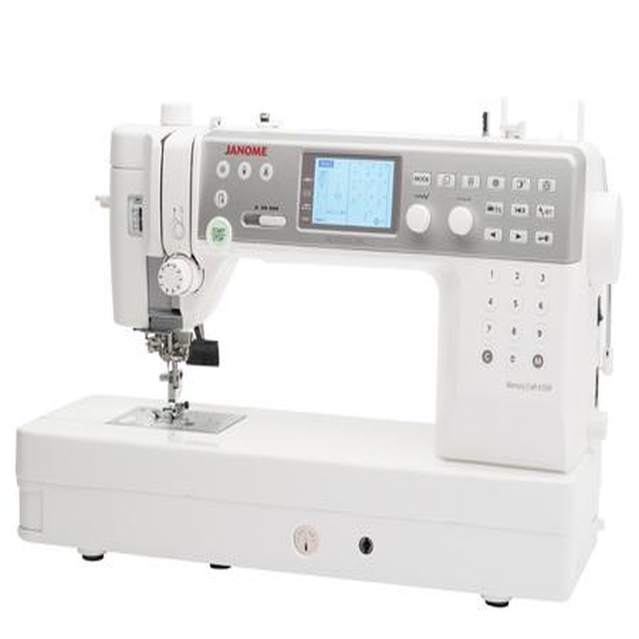 Voir la diapositive 2 : Janome Machine à coudre janome memory craft 6700p