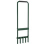 Voir la diapositive 1 : OUTSUNNY Aérateur de pelouse - aérateur de gazon - 5 dents creuses dia. 2,3 cm - acier thermoplastique vert