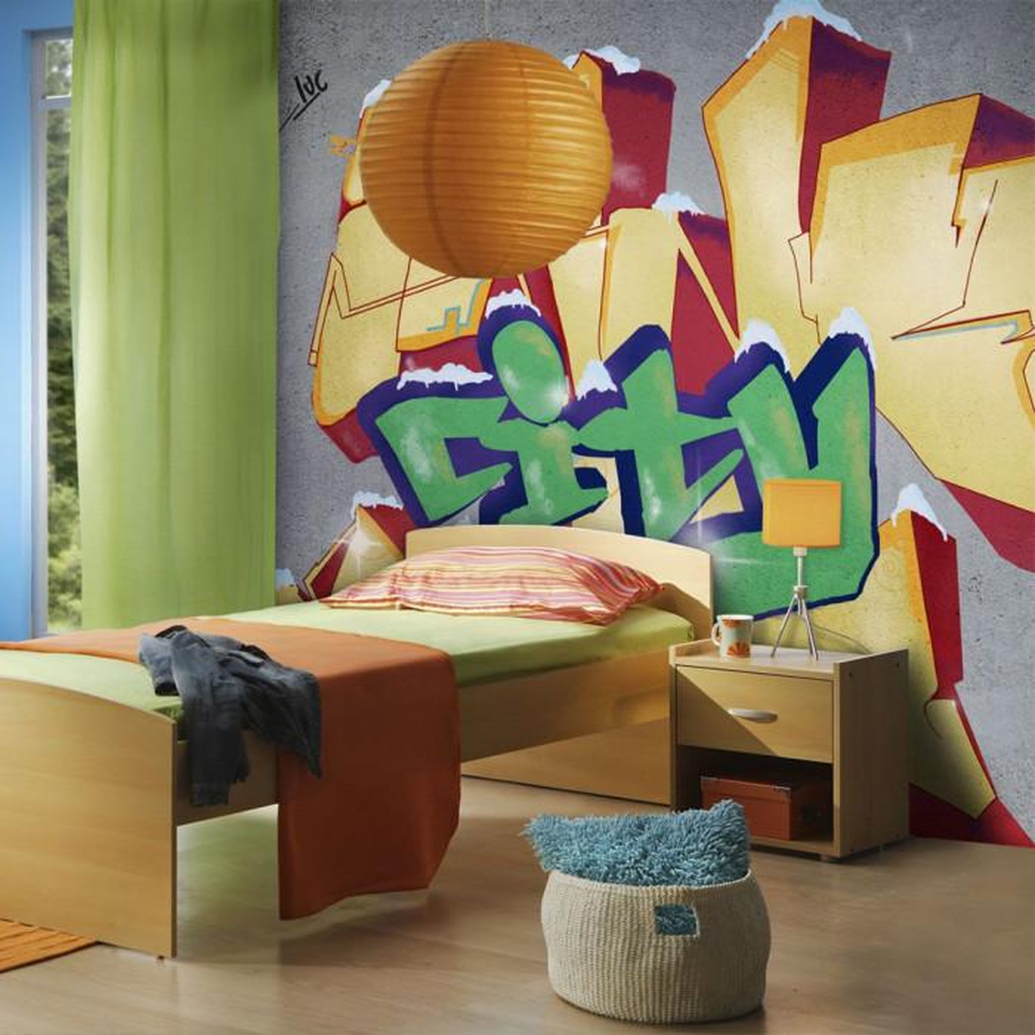 Paris Prix Papier Peint  Inner City Life. Coloris disponibles : Multicolore