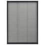 Voir la diapositive 5 : VIDAXL Moustiquaire plissee pour fenetre Aluminium Anthracite 80x120cm