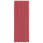 Voir la diapositive 4 : VIDAXL Rideaux en voile avec boucles 2 pcs rouge bordeaux 140x260 cm