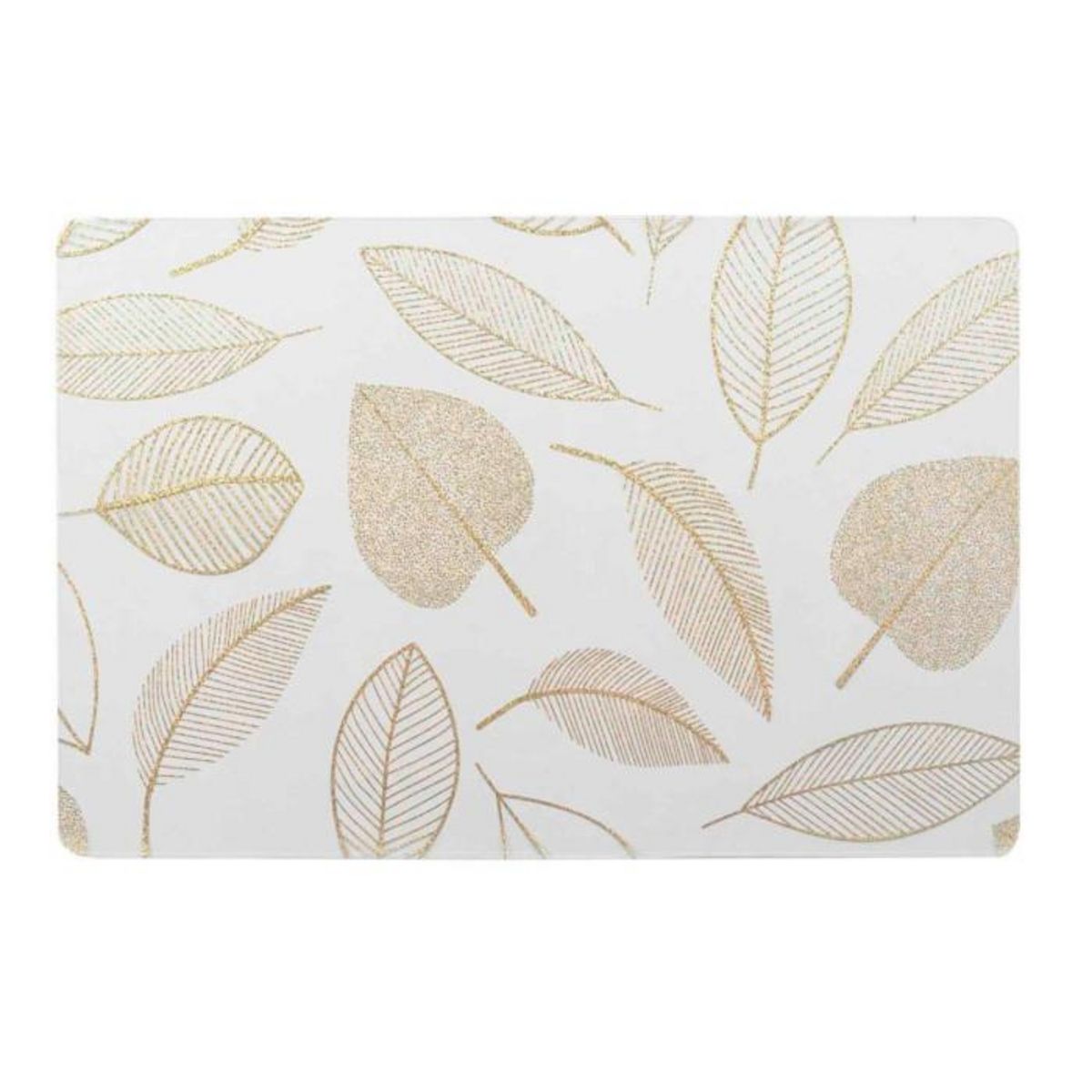 Paris Prix Set de Table Imprimé  Feuillette  30x45cm Or