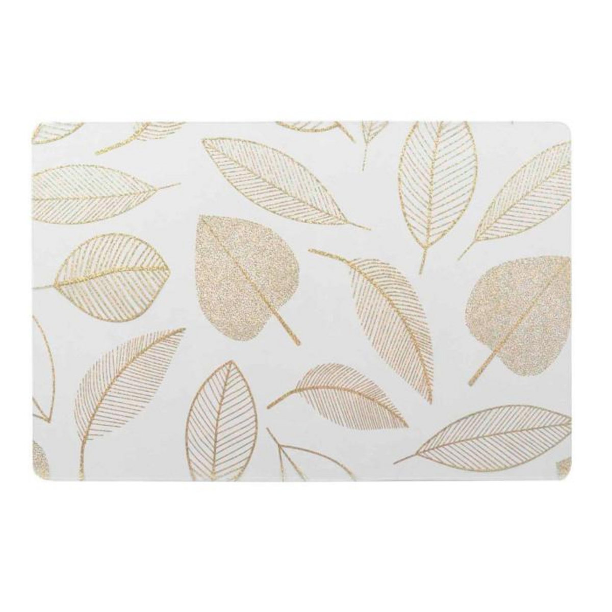 Paris Prix Set de Table Imprimé  Feuillette  30x45cm Or