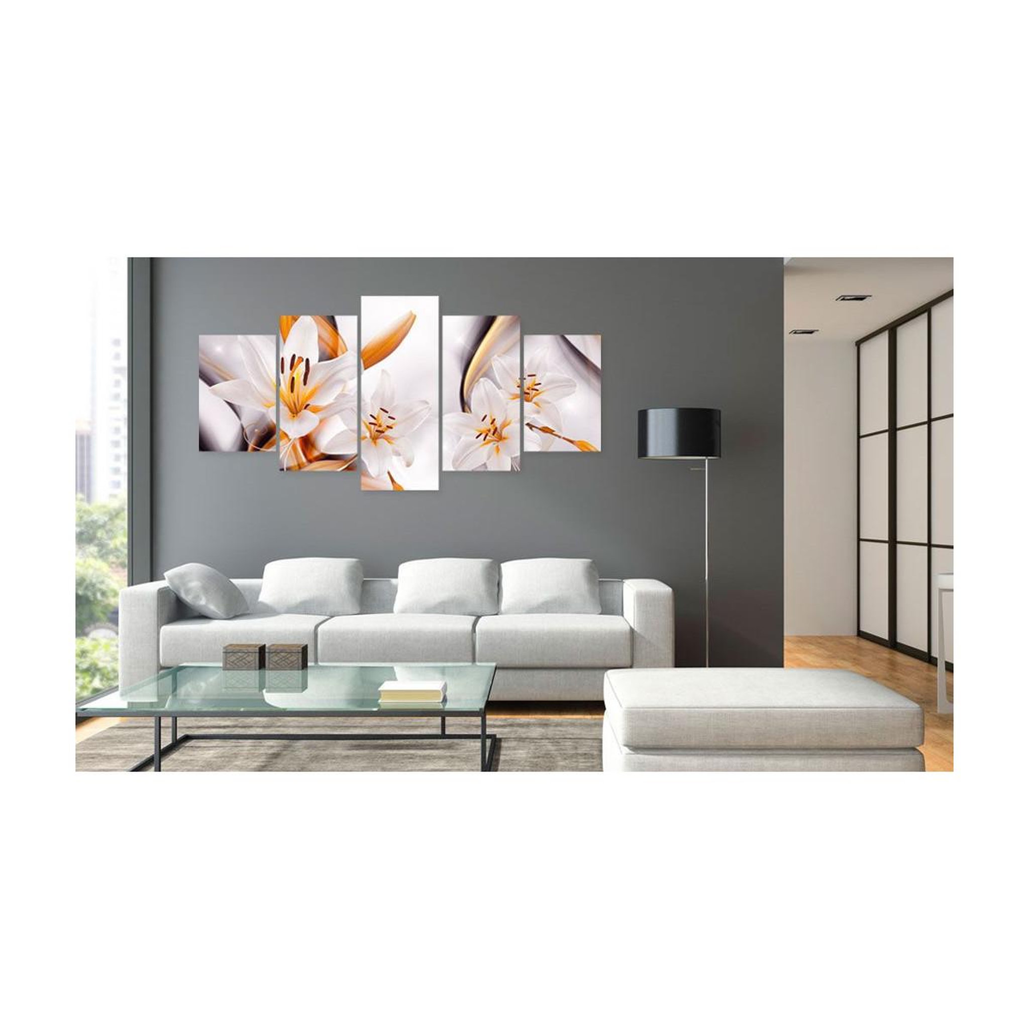 Voir la diapositive 2 : Paris Prix Tableau Imprimé  Lilium Regale