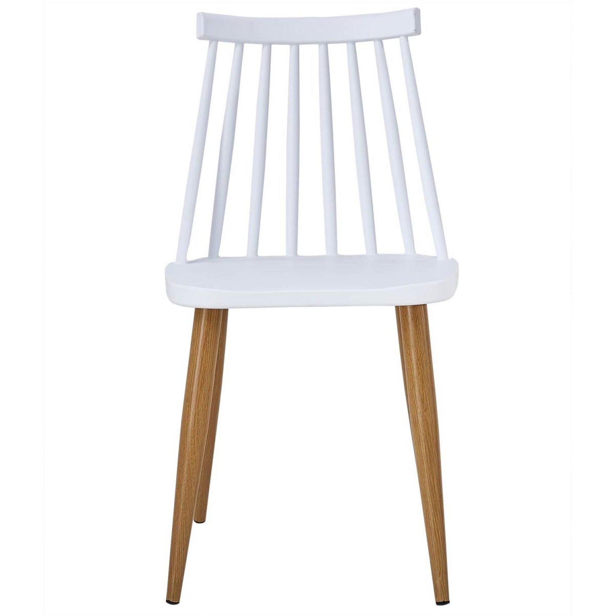 Voir la diapositive 2 : Paris Prix Lot de 2 Chaises Scandinaves  Estelle  77cm Blanc