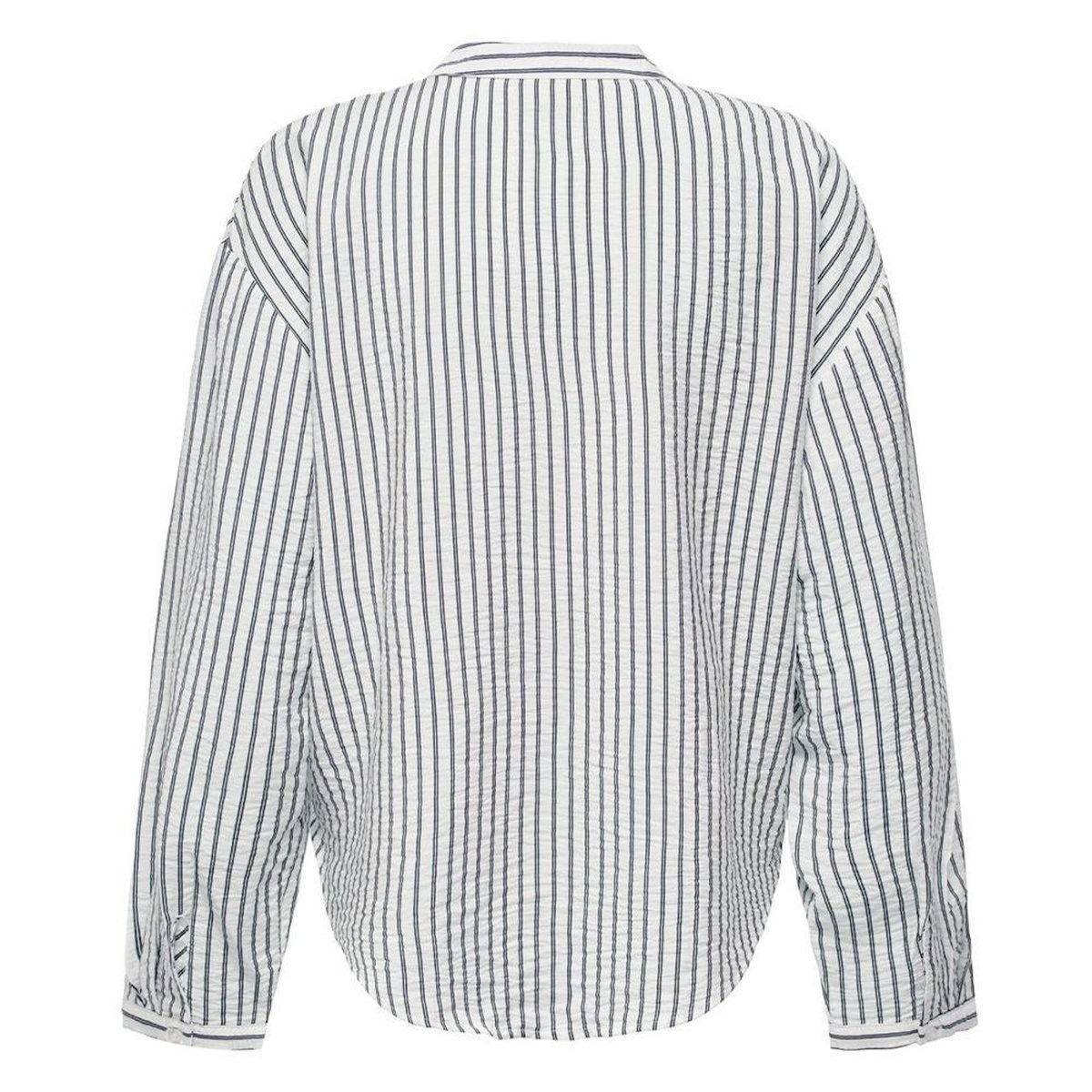 JACQUELINE DE YONG Chemise Blanc/Bleu Femme JDY Barbara Life