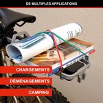 Master lock Tendeurs avec Crochet [Pack de 2 Tendeurs] [60 cm Corde] [Crochet Inversé] 3020EURDAT