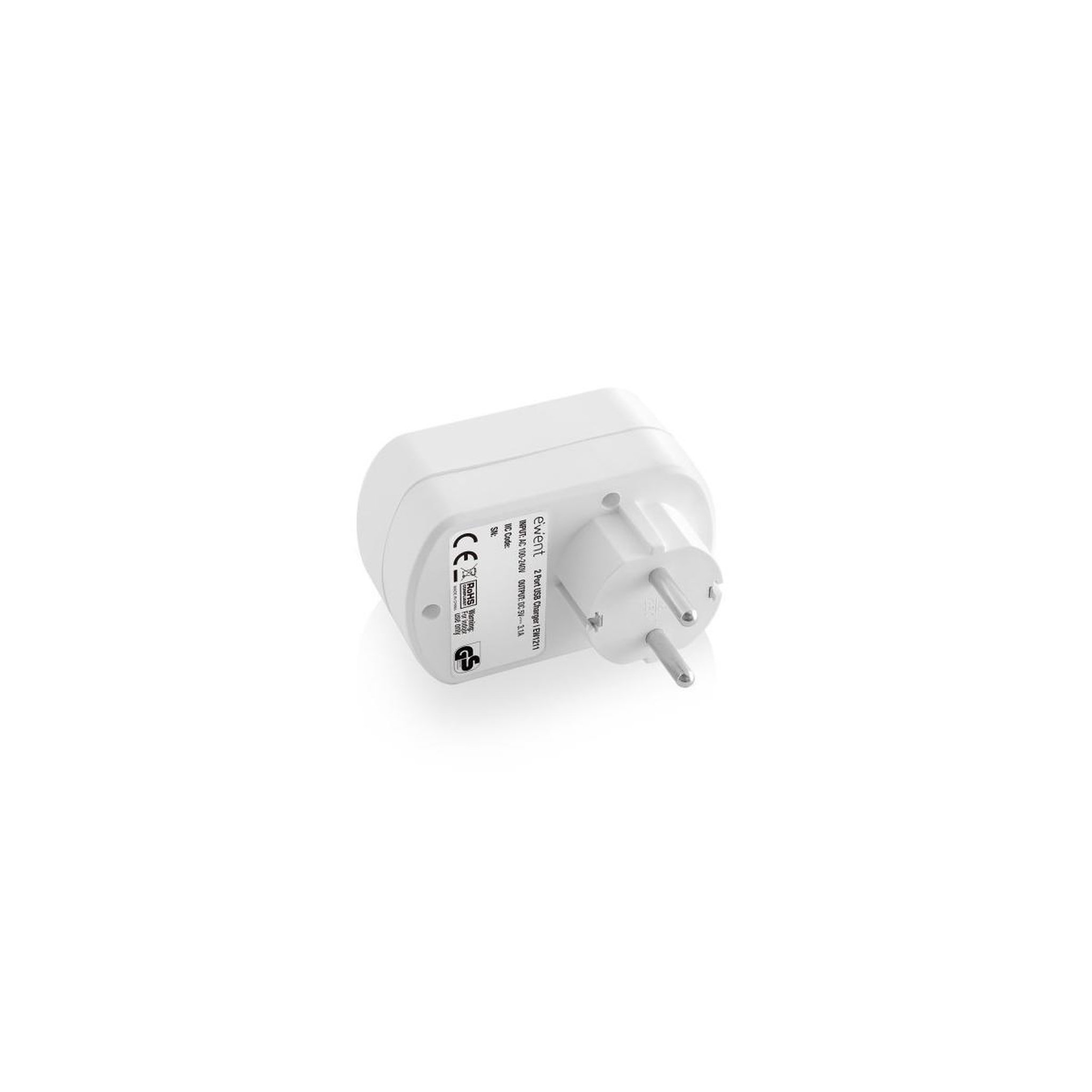 Voir la diapositive 3 : Ewent Ewent ew1211 chargeur d'appareils mobiles smartphone, tablette blanc secteur intérieure