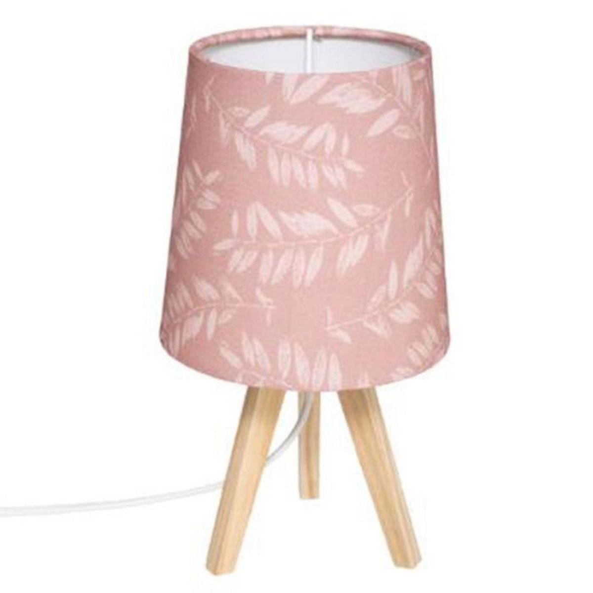Atmosphera Kids Lampe à Poser Enfant  Floral  23cm Rose