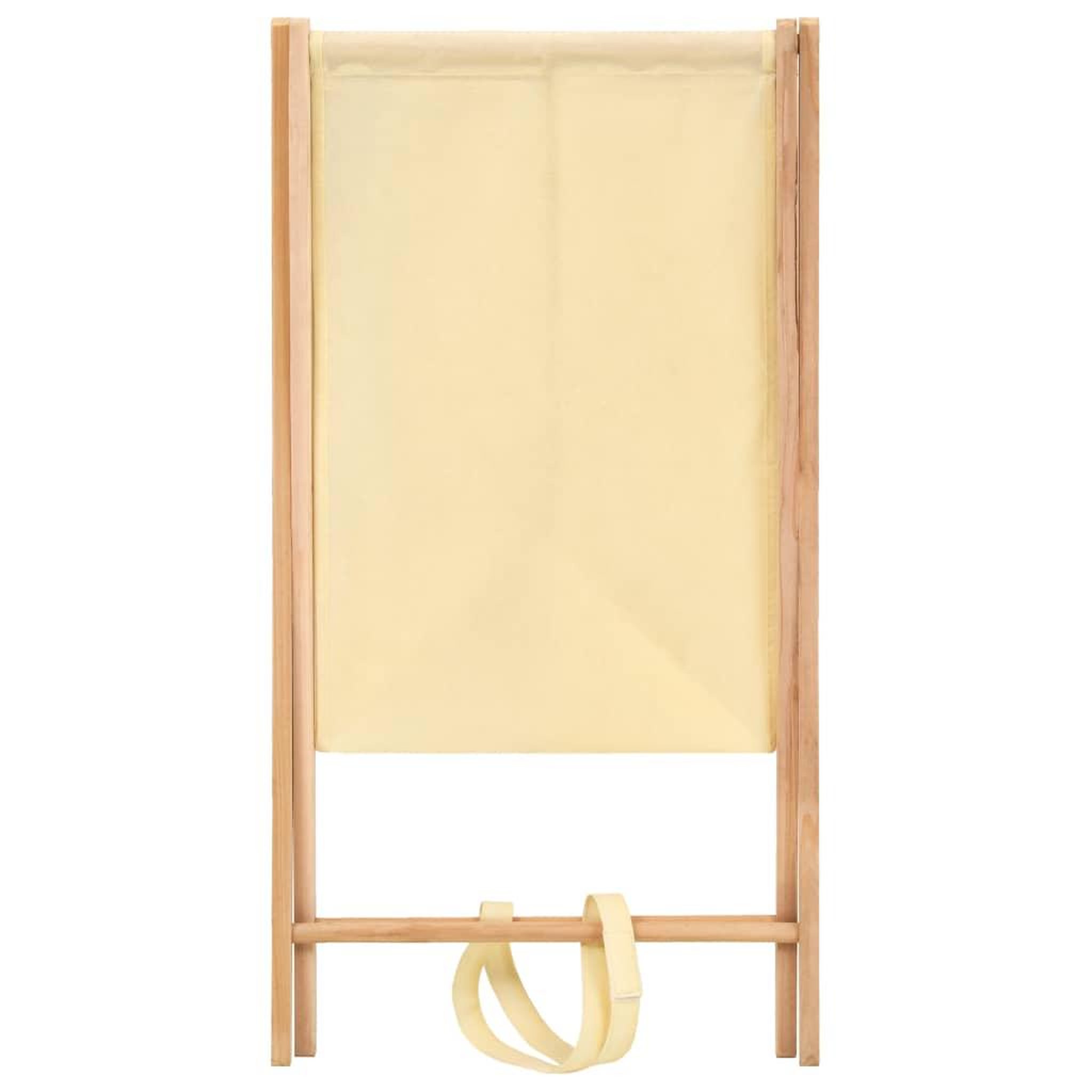 Voir la diapositive 4 : VIDAXL Panier a linge bois de cedre et textile beige 42 x 41 x 64 cm