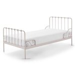 Paris Prix Lit Enfant  Alice  90x200cm Rose