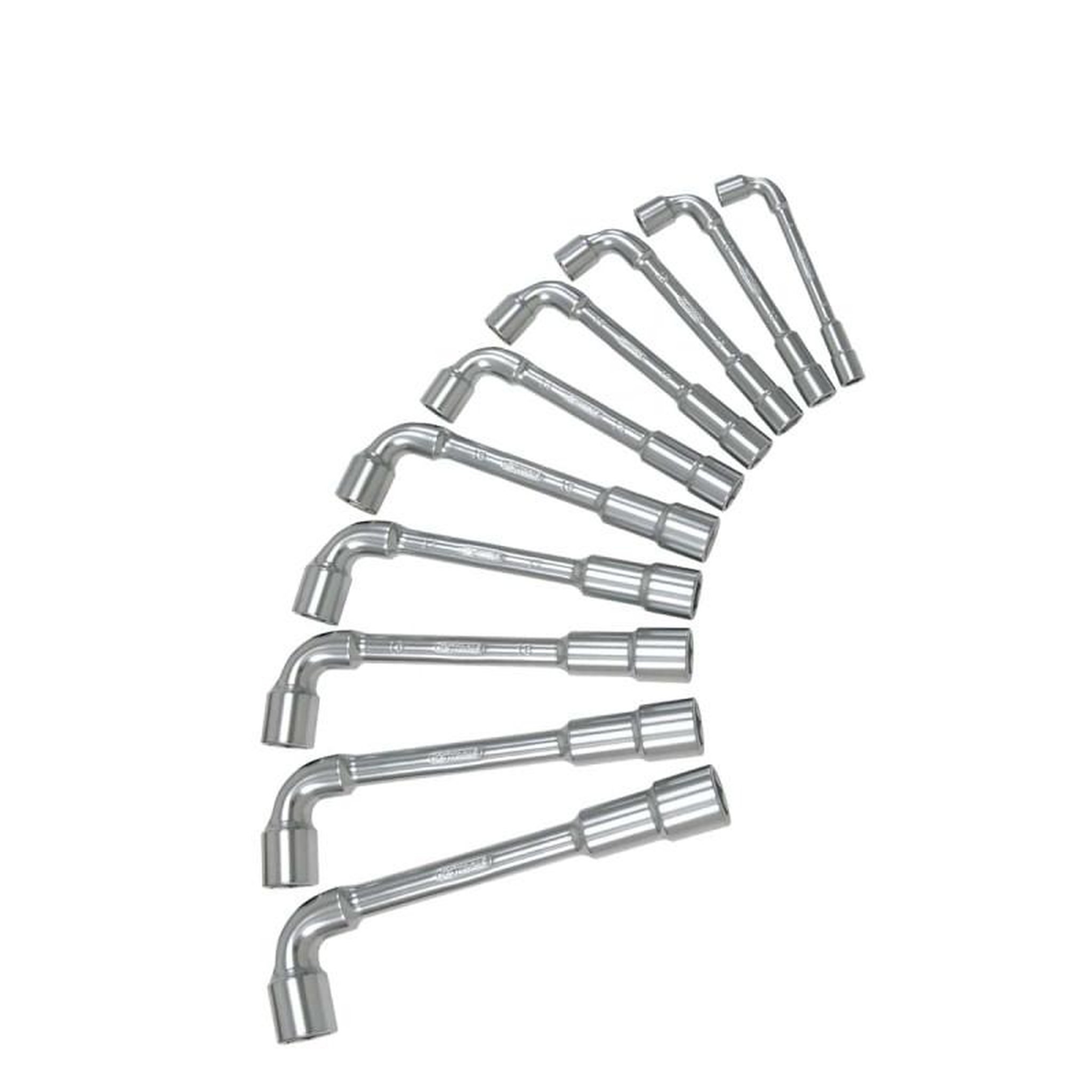 Ks Tools Jeu de clés à pipe ks tools - débouchées - 10 pcs - 517.0440