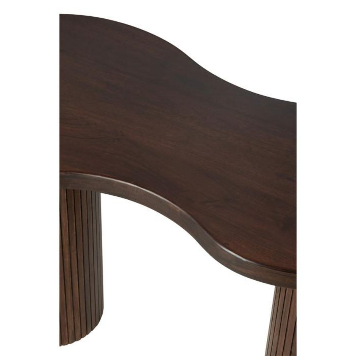Paris Prix Console Design en Bois  Infinity  120cm Marron